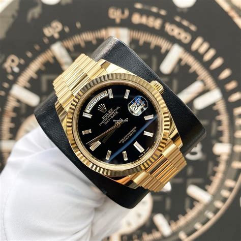 rolex onyx dial replica|rolex day date 40 228238.